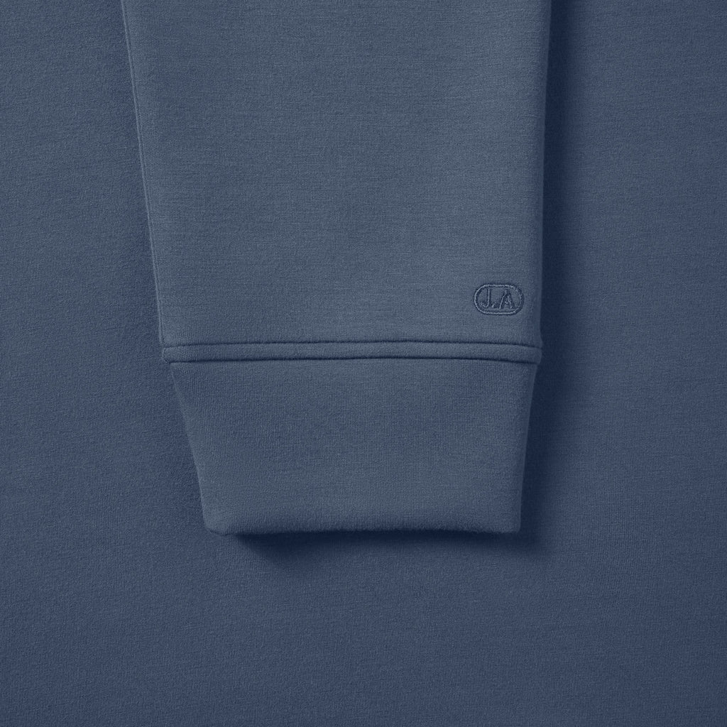 Sweat ras du cou - Bleu Orageux