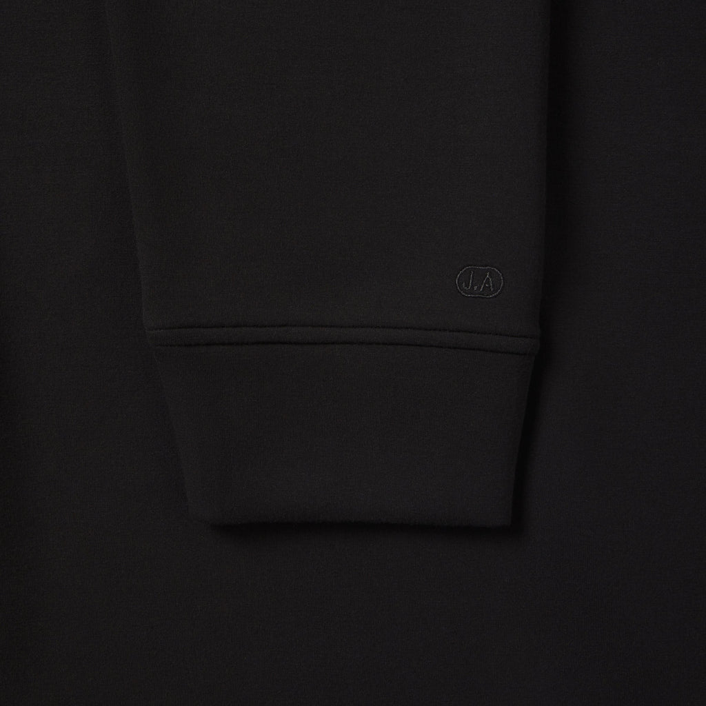 Sweat-shirt col rond classique – Noir véritable