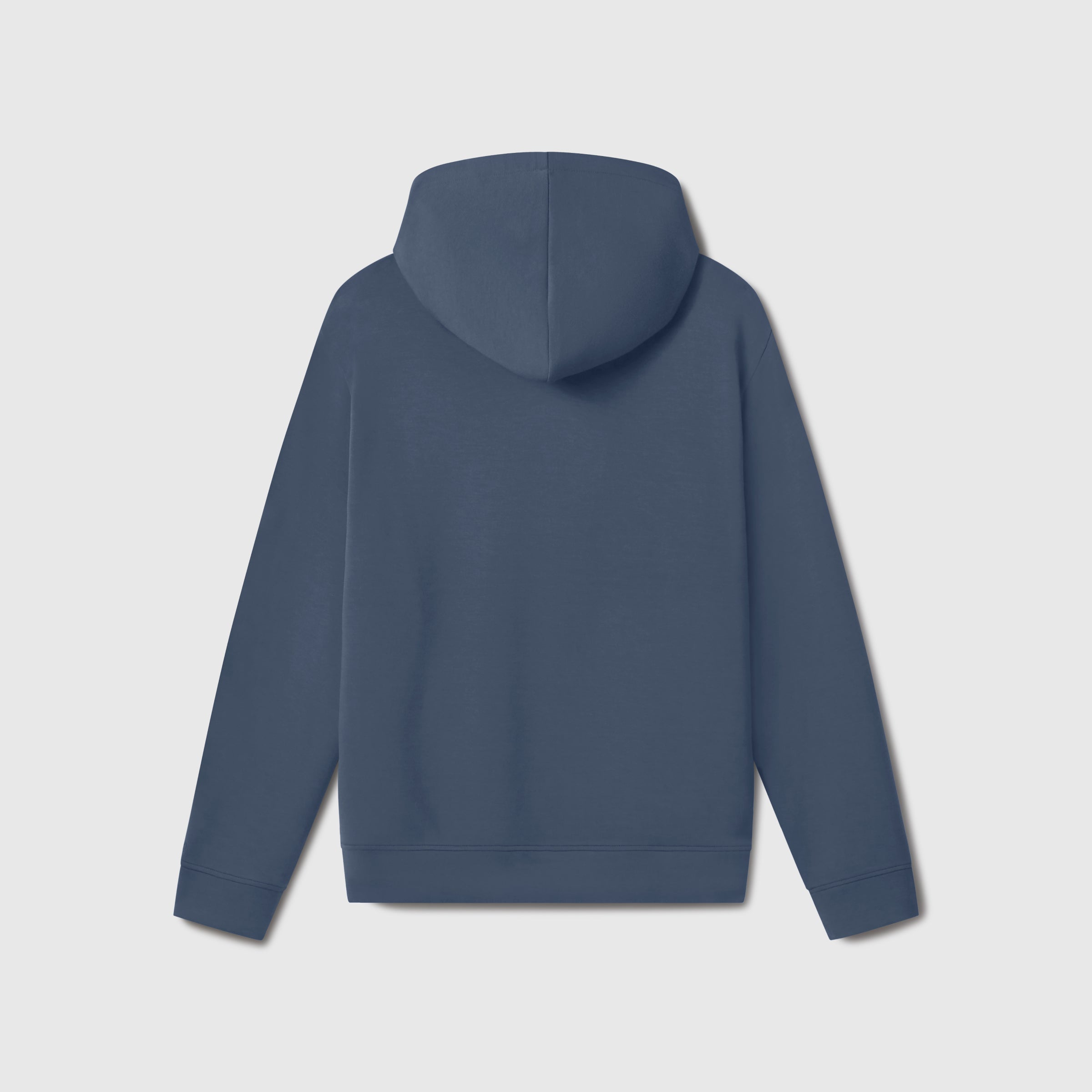 Sweat à capuche coupe décontractée - Bleu océan