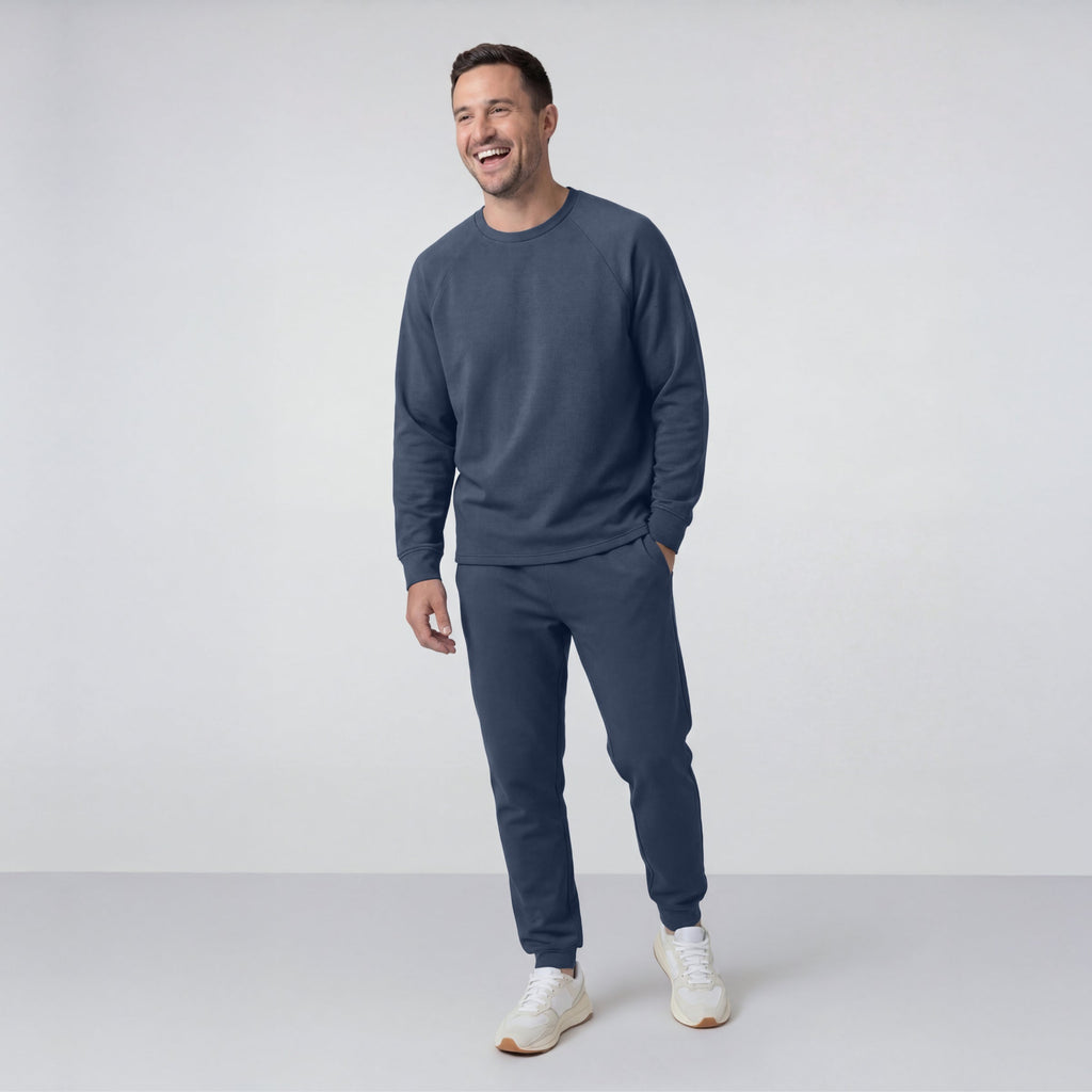 Jogger bleu océan