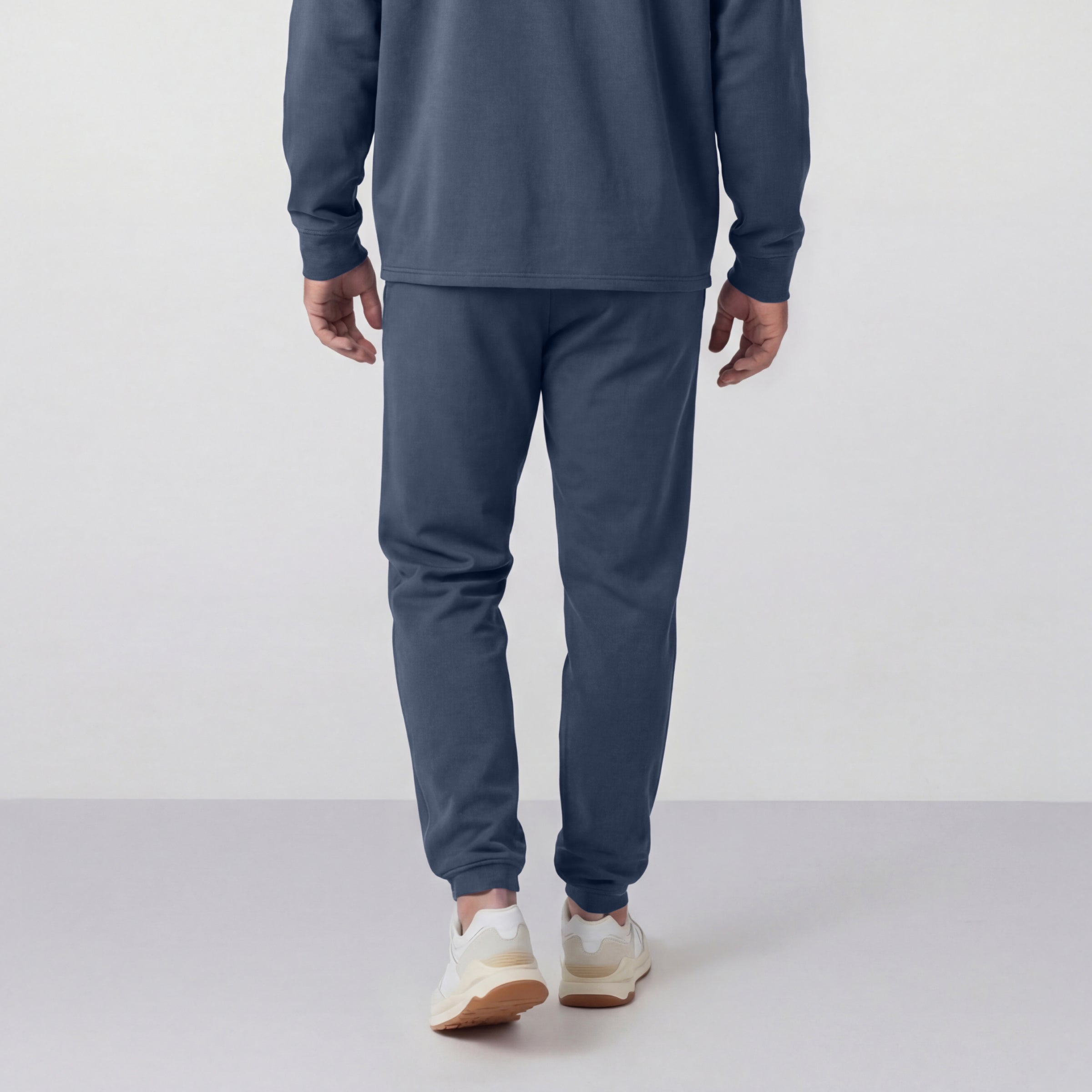 Jogger bleu océan