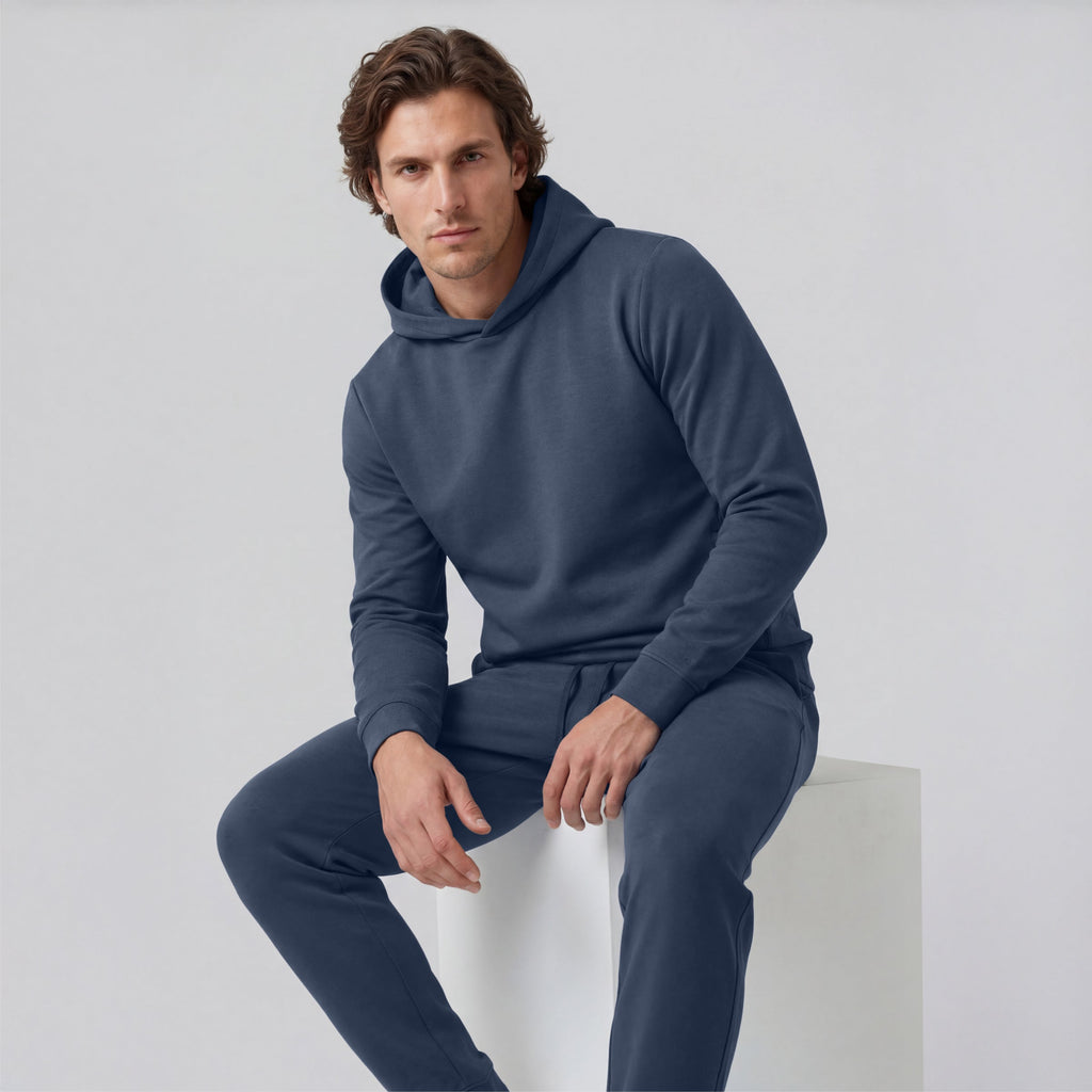 Jogger bleu océan
